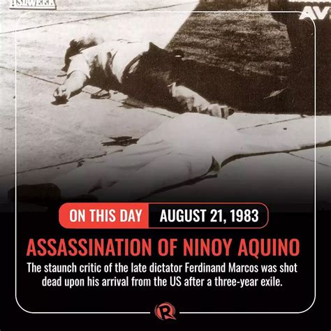 LOOK BACK: The Ninoy Aquino assassination .